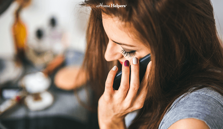 girl on the phone