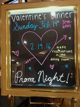 Love was in the air at this senior center Valentine's Dinner/Prom Night